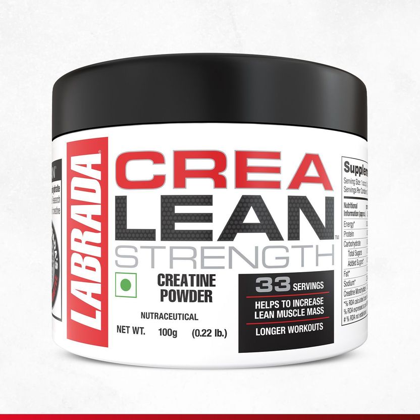 CreaLean� Unflavoured |Strength Creatine Powder | 0 Sugar | 33 Servings Creatine