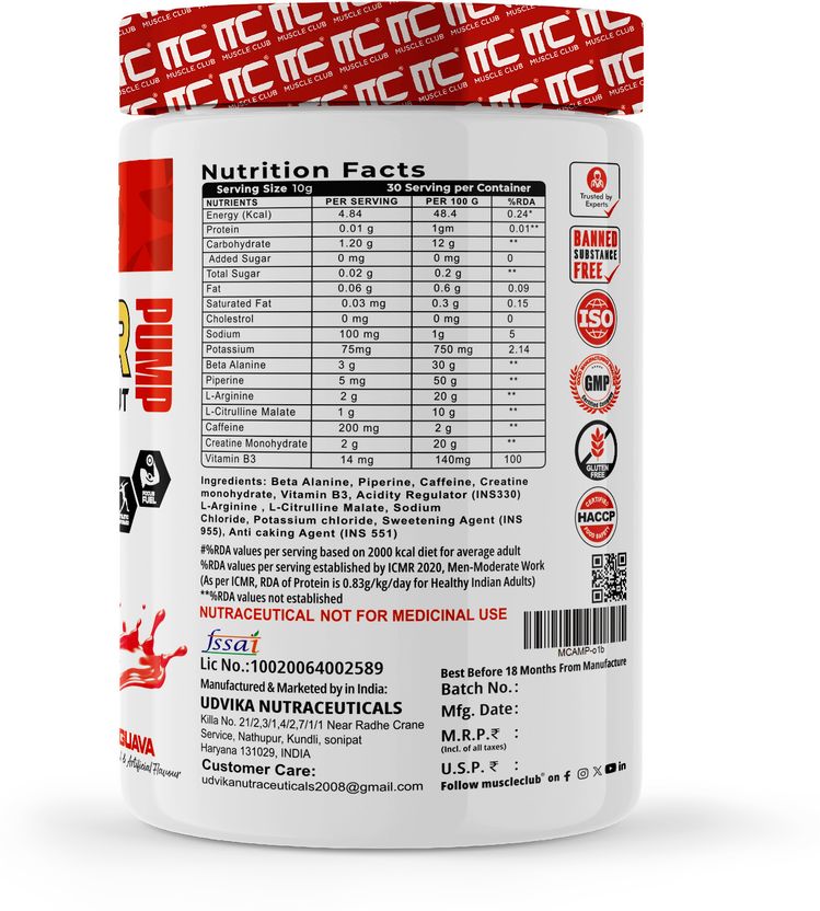 Amplifier PreWorkout for Mens - Boosts Energy | Pre workout for Gym Pre Workout 3