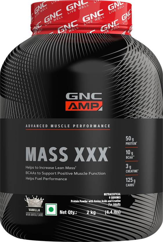 GNC AMP Amplified Mass XXX with Branched Chain Amino Acids & Creatine
