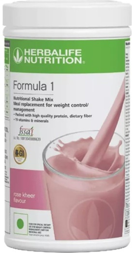 HNHerbal Formula 1 Shake Mix - Rosekheer 500gm Protein Bars(50 g, Rosekheer)