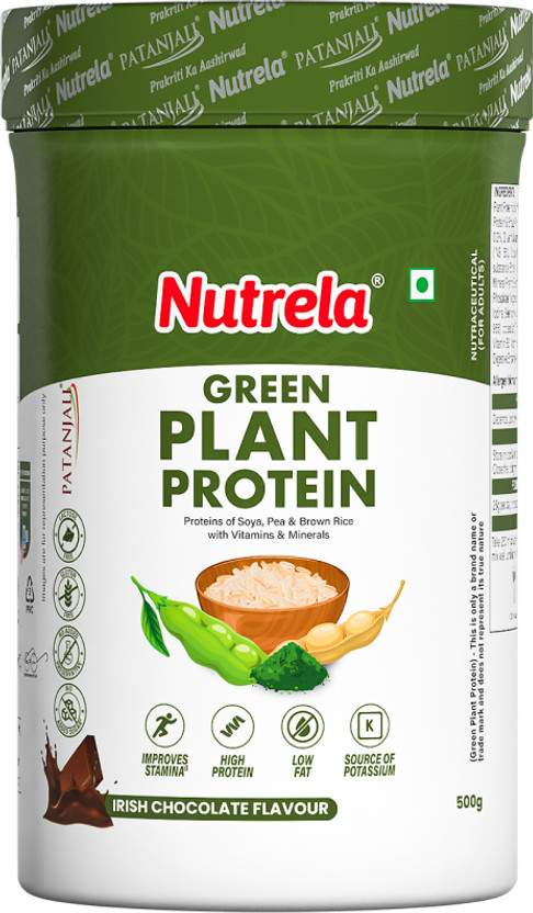 NUTRELA NUTRELA Plant Based Protein Powder | Yeast Protein - Clean, Easy to Digest | Vegan Plant-Based Protein(500 g, Irish Chocolate) - Flipkart Deal