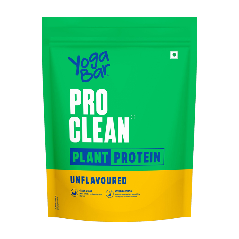 Yogabar Plant-Based Protein(500 g, Unflavoured)