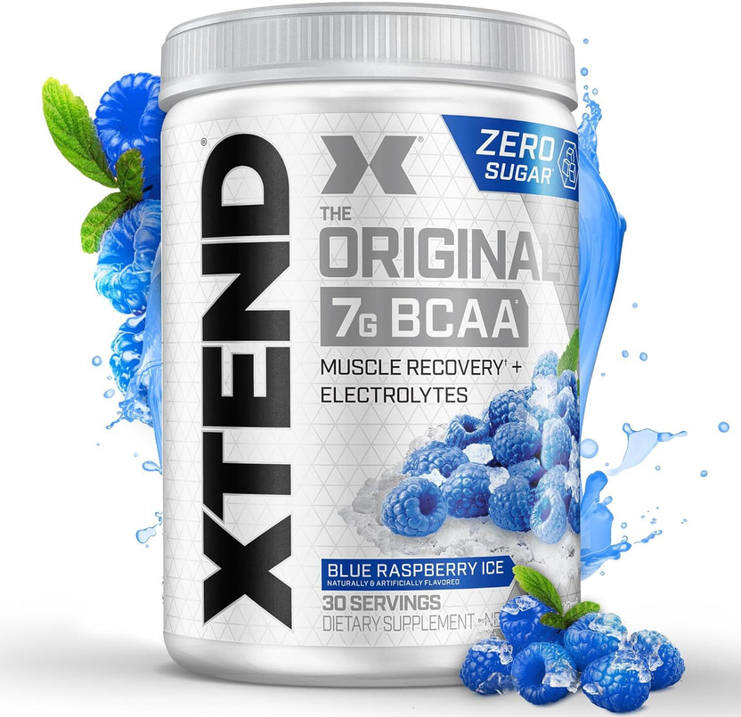 Max Max Performance Original BCAA Muscle Recovery with Electrolytes 7g BCAAs 2.5g L-Gluta 30 Serving BCAA(420 g, Blue Raspberry Ice) - Flipkart Deal