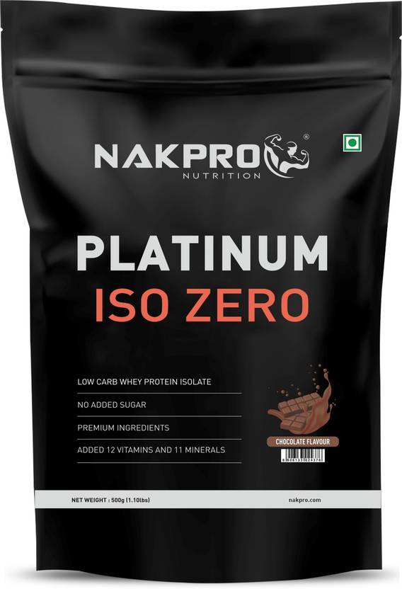Nakpro PLATINUM ISO ZERO 100 Whey Protein Isolate Whey Protein Price