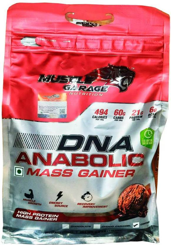 Muscle Garage DNA ANABOLIC MASS GAINER BAG Weight Gainers/Mass Gainers