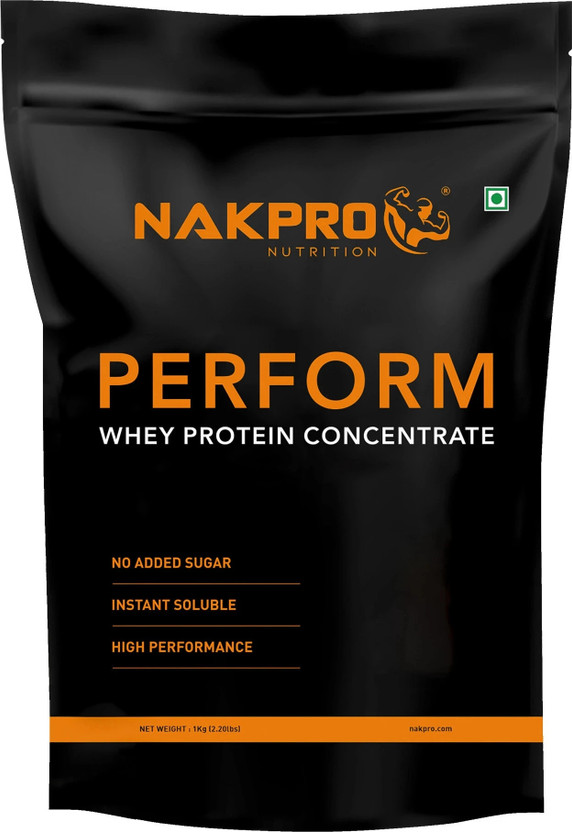 Nakpro PERFORM Supplement Powder Whey Protein(1 kg, Chocolate)