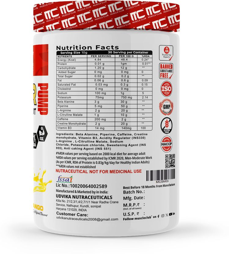 Amplifier PreWorkout for Mens - Boosts Energy | Pre workout for Gym Pre Workout 2