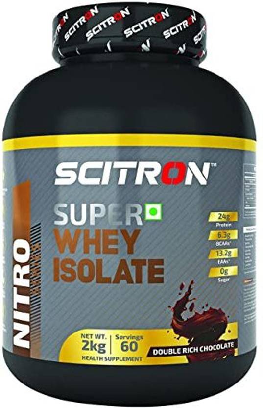 Scitron Super Whey Isolate Double Rich Chocolate Whey Protein Price in