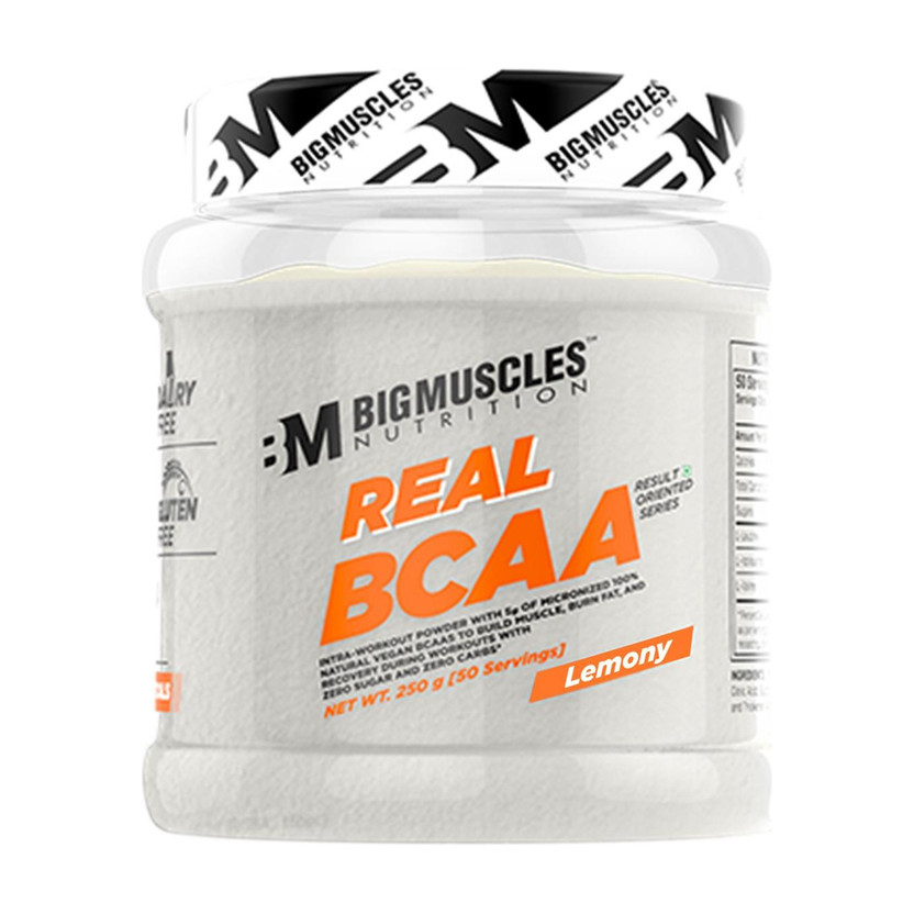 BIGMUSCLES BIGMUSCLES NUTRITION Real BCAA(250 g, Lemony) - Flipkart Deal