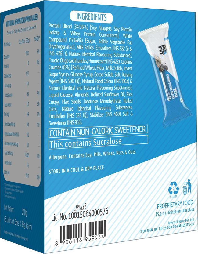 10 g Protein Bar, Gluten-Free, Healthy Protein Snacks, For Energy & Fitness Protein Bars 4