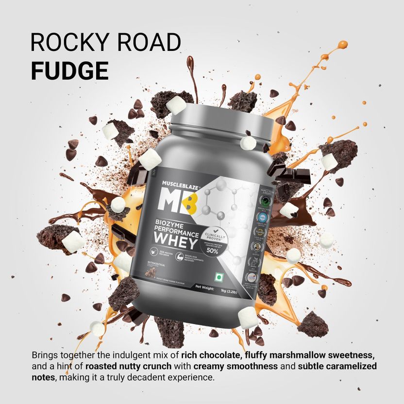 Biozyme Performance Whey Protein Powder | 25g Protein Per Scoop Whey Protein 2