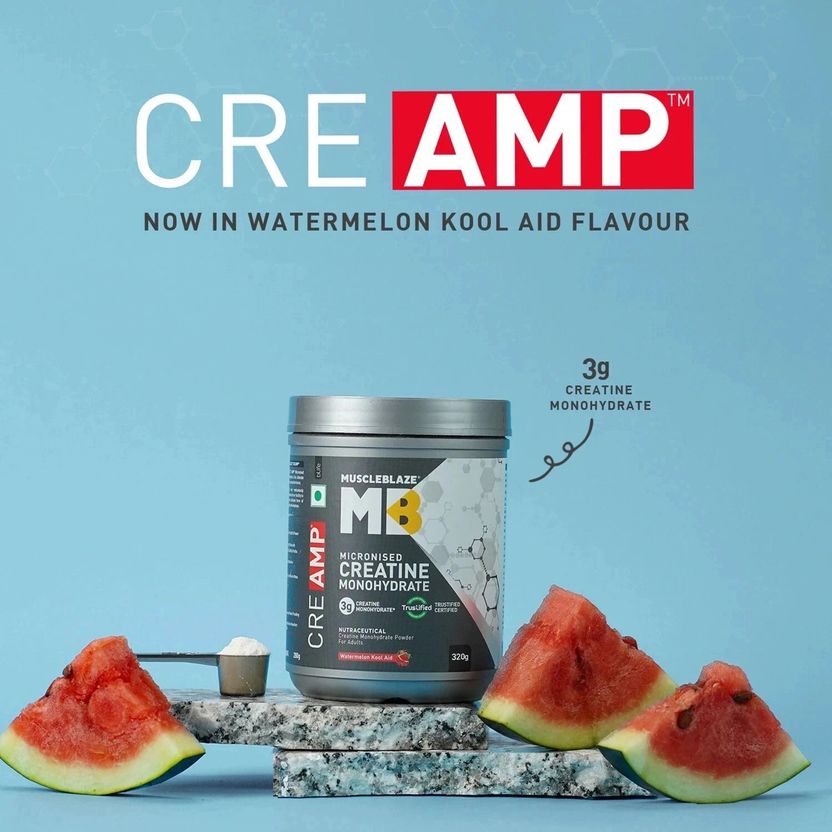 Micronised Creatine Monohydrate CreAMP Powder, Trustified Certified Creatine 2