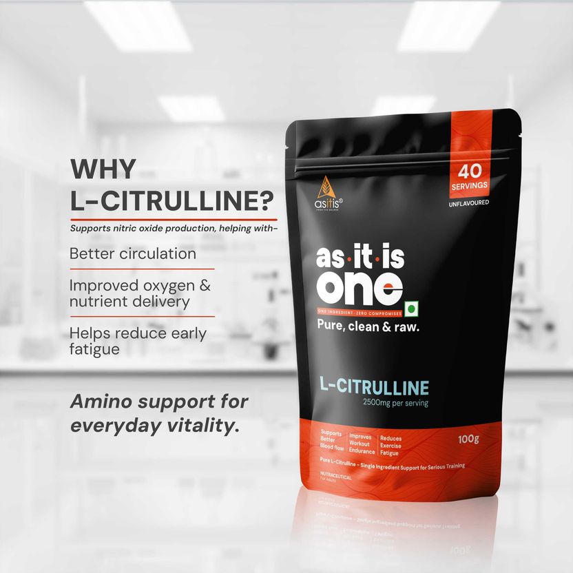 One L Citrulline Powder Supports Blood Flow, Nitric Oxide Production EAA (Essential Amino Acids) 4