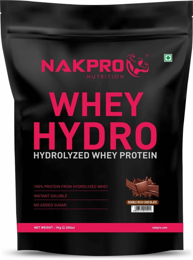 Nakpro HYDRO Whey Protein Hydrolyzed Supplement Powder Whey Protein