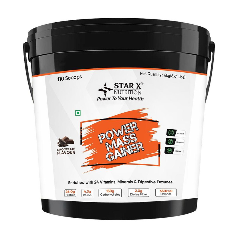 Star Star X nutrition PMG Weight Gainers/Mass Gainers(6 kg, Chocolate) - Flipkart Deal