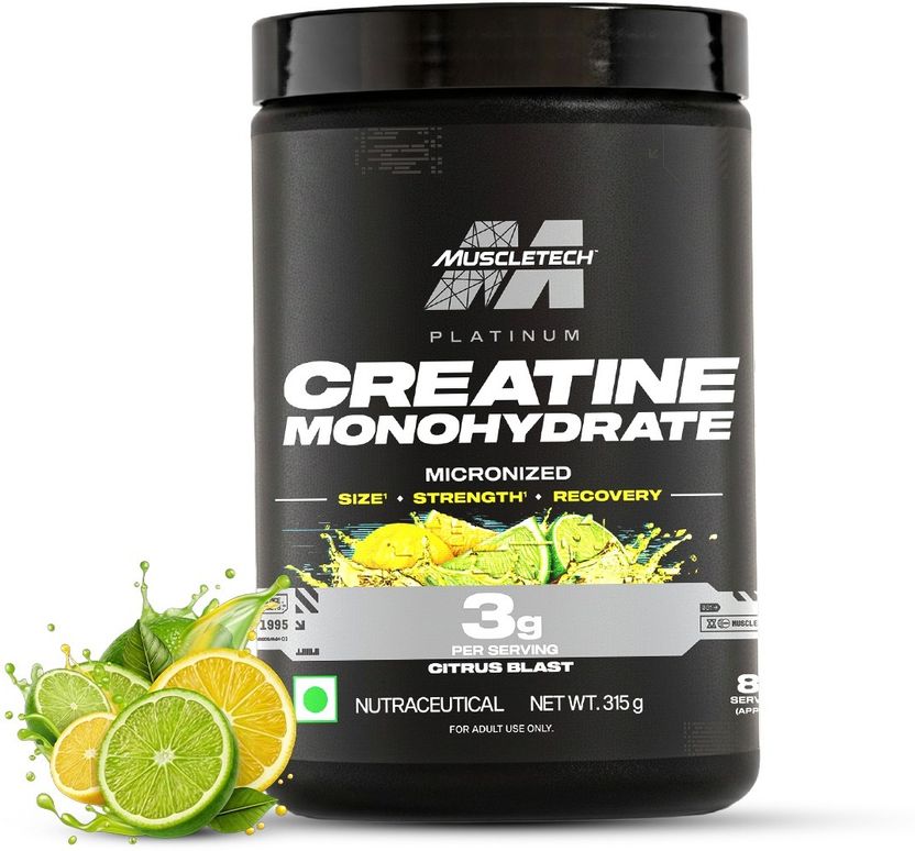 Platinum Creatine Monohydrate Micronized Powder | 3 g Creatine per Serving Creatine