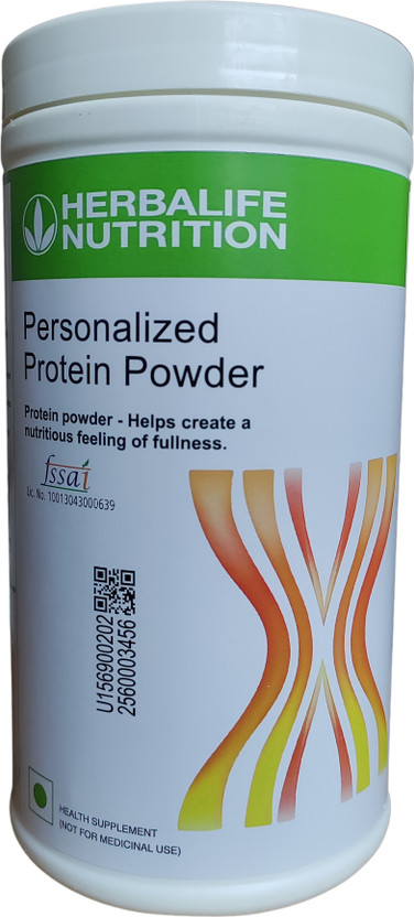 Herbal Nutrition Life Personalized Protein Powder 400 gram Plant-Based Protein(400 g, Unflavoured)