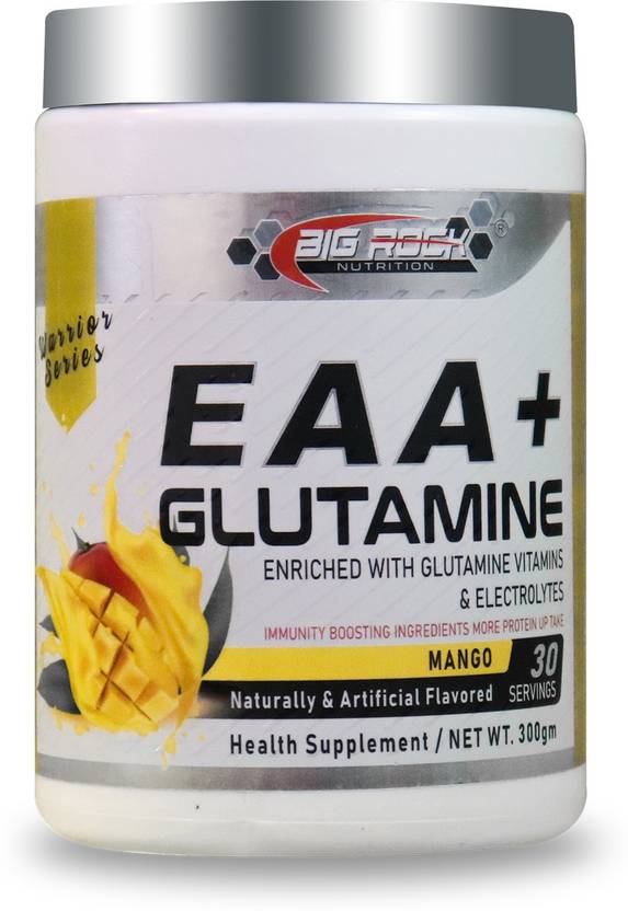 BIG ROCK NUTRITION EAA with Glutamine EAA Best For IntraWorkout/Post