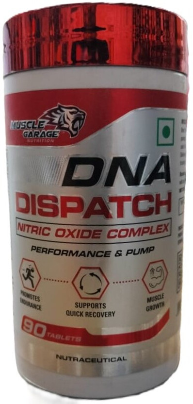 Muscle Garage Nutrition DNA Dispatch Nitric Oxide Complex For Performance & Pump Pre Workout(90 Capsules, Unflavoured)