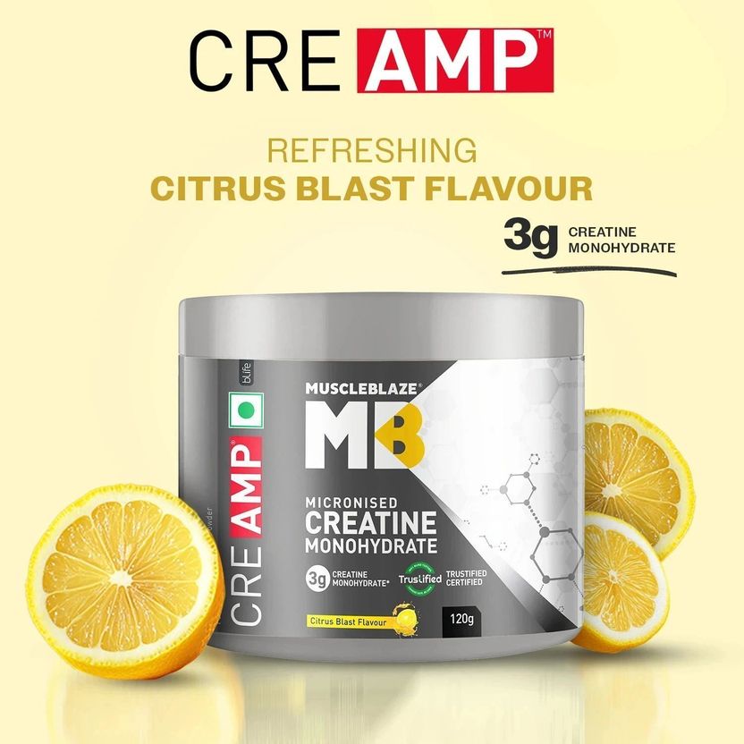 Micronised Creatine Monohydrate CreAMP Powder, Trustified Certified Creatine 2