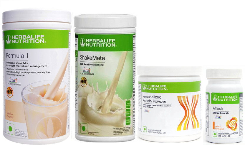 HERBALIFE formula 1 vanila + shakemte + protein powder 200g + afresh peach Plant-Based Protein(500 g, 500 g, 200 g, 50 g, *vanila, milk powder, soy, peach)