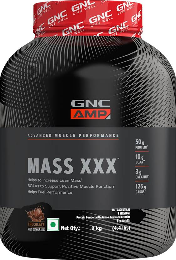 GNC AMP Amplified Mass XXX with Branched Chain Amino Acids & Creatine Whey Protein Price in