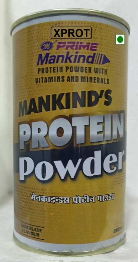 XPROT MANKIND HYDROLYZED PROTEIN POWDER FOR STAMINA,ENERGY,MUSCLE,MASS,GOOD HEALTH Protein Blends(200 g, CHOCOLATE)