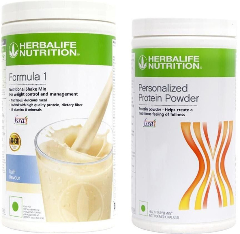 Herbal Herbal Nutrition Life Formula1 Shake - Kulfi Flavor With Personalized Protein Powder 400 Gram Plant-Based Protein(900 g, Kulfi) - Flipkart Deal