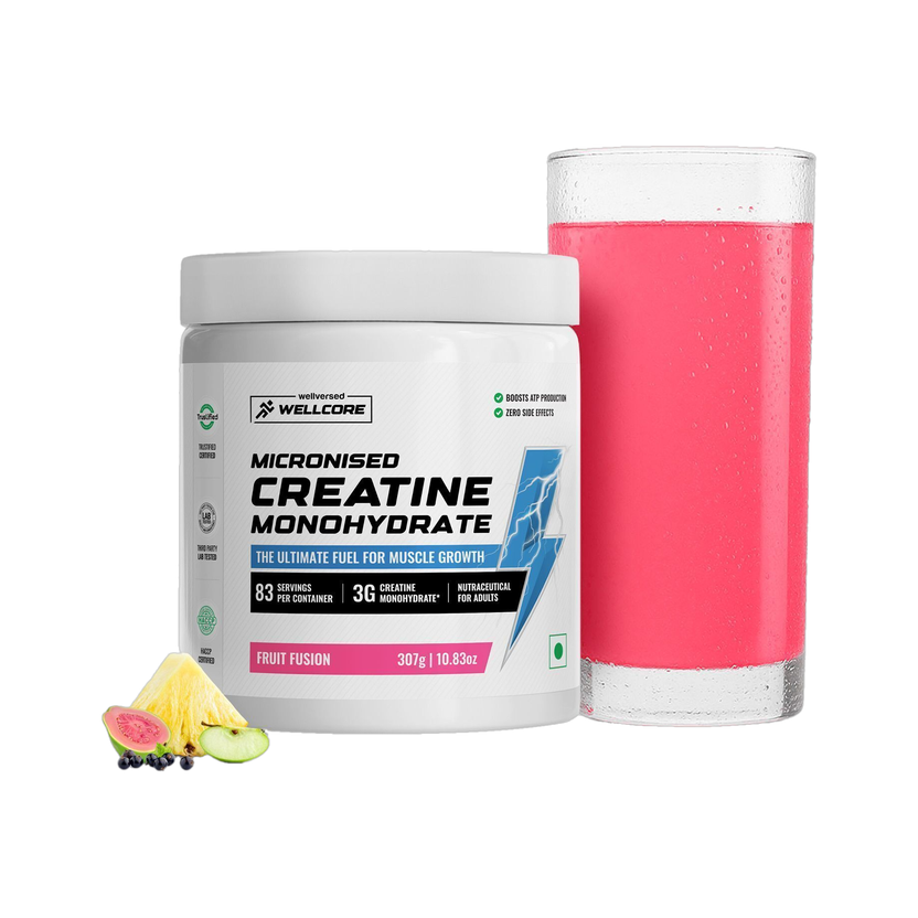 Micronised Creatine Monohydrate | Lab Tested | Enhanced Absorption | 100% Pure Creatine