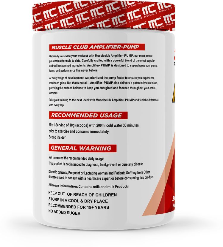 Amplifier PreWorkout for Mens - Boosts Energy | Pre workout for Gym Pre Workout 3