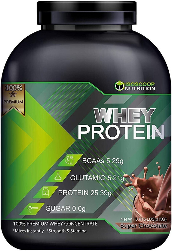 iso scoop nutrition whey protein 3kg Whey Protein(3 kg, rich chocolate)