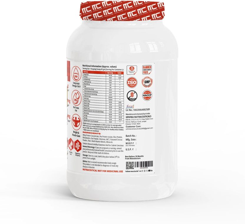 Super Mass Build - Advanced Muscle Mass Gainer Weight Gainers/Mass Gainers 3