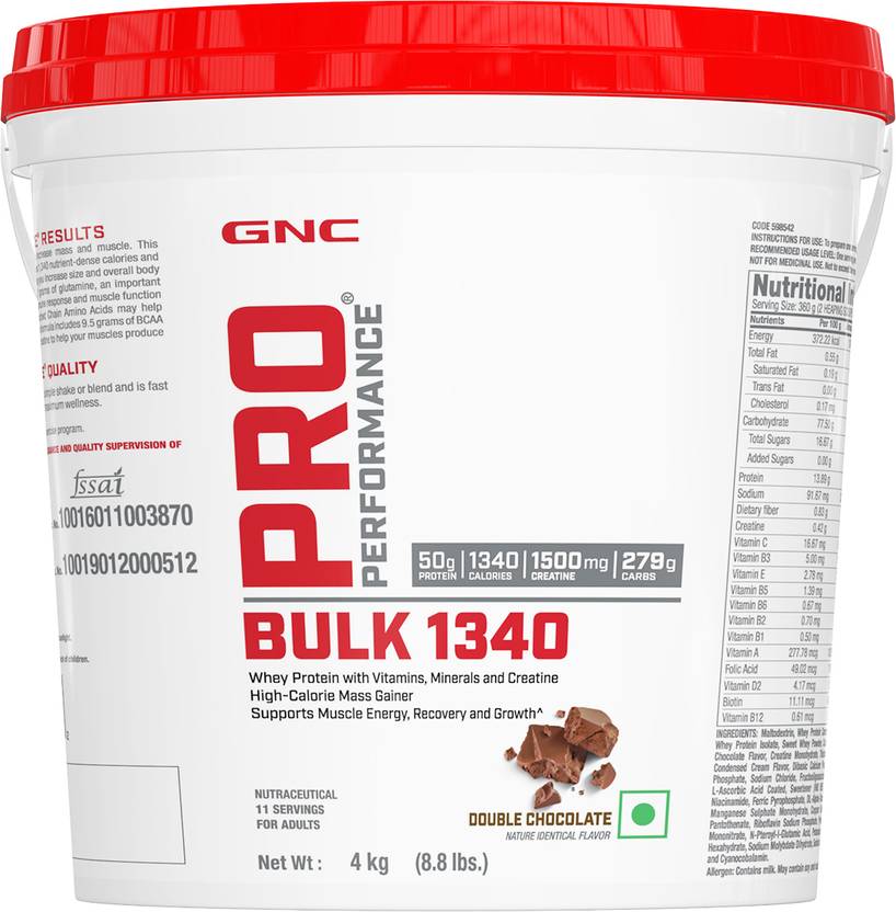 gnc mass gainer 1340