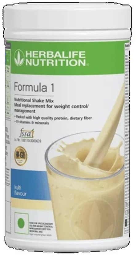 HNHerbal HNHerbal Formula 1 Shake Mix - Kulfi 500gm Protein Bars(50 g, Kulfi) - Flipkart Deal
