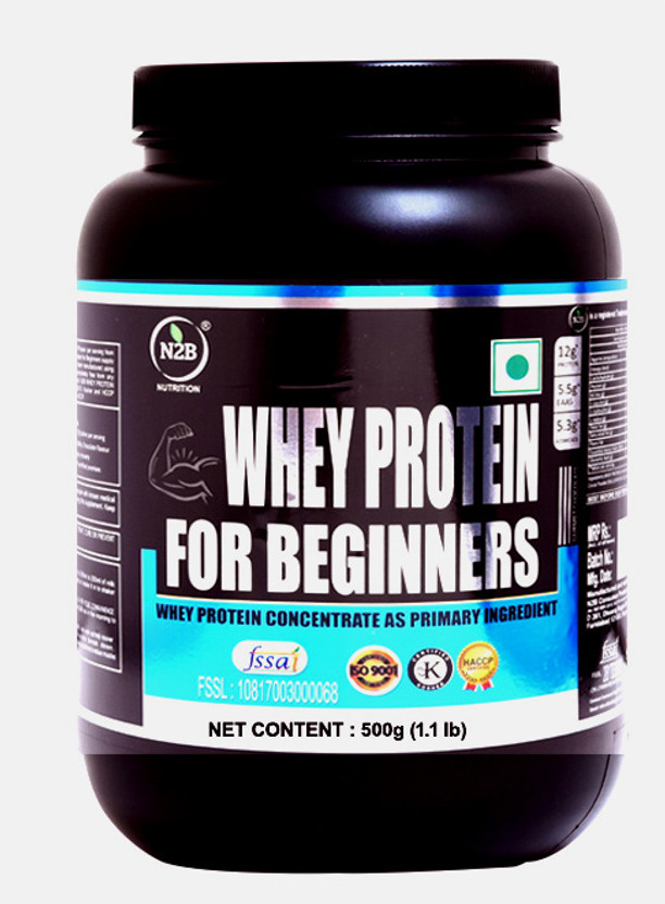 N2B Whey Protein/mass gainer/muscles gainer for Beginners Whey Protein(500 g, Chocolate)