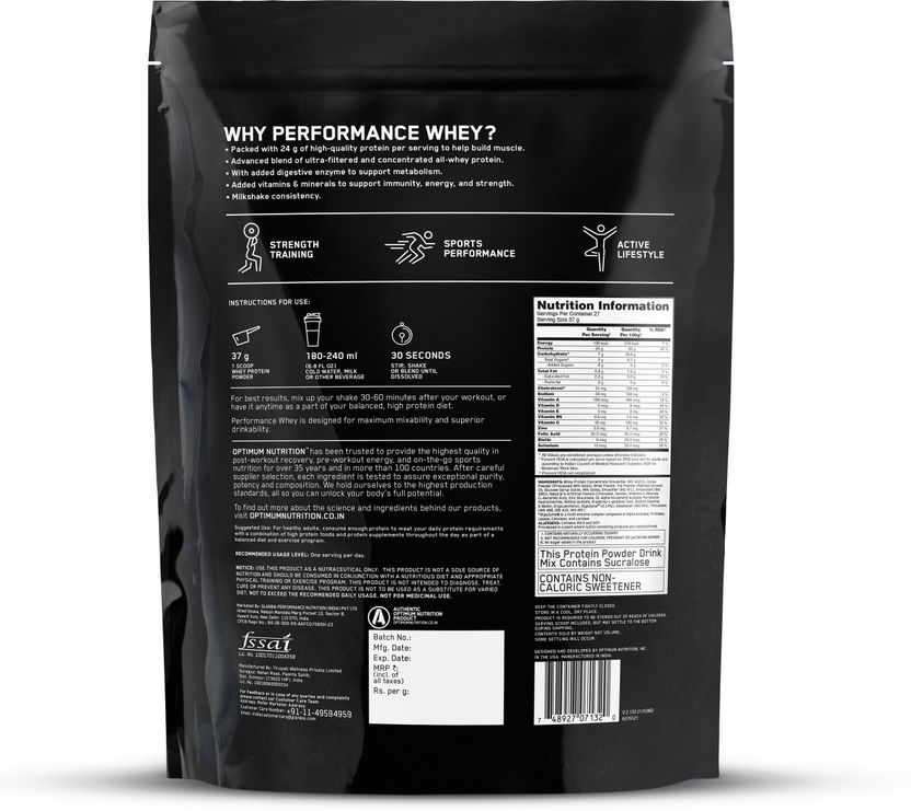 Performance Whey Protein Powder (Pack of 3) Whey Protein 2