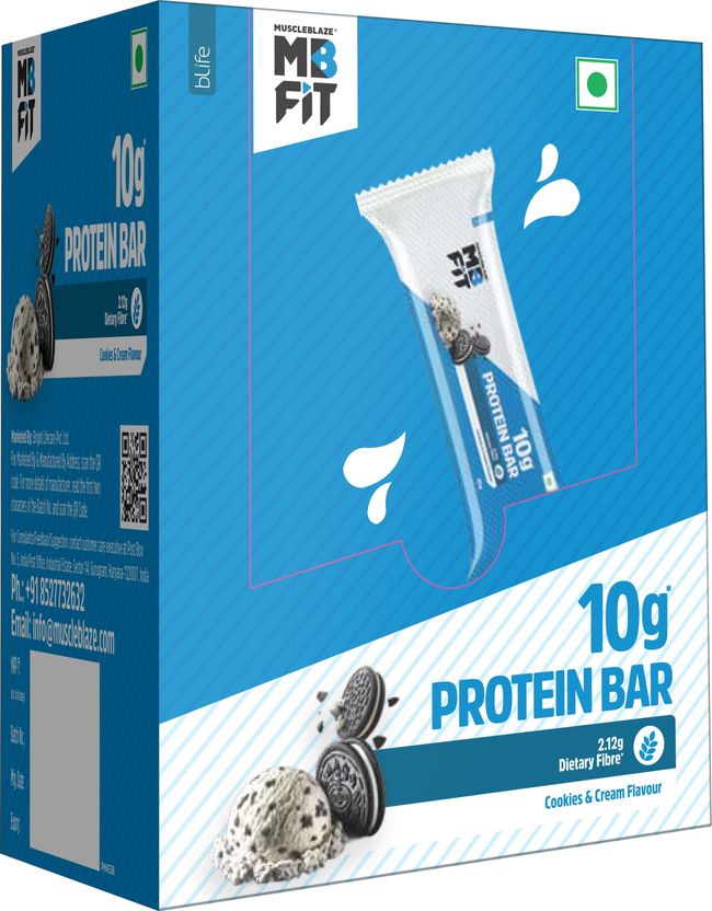 10 g Protein Bar, Gluten-Free, Healthy Protein Snacks, For Energy & Fitness Protein Bars