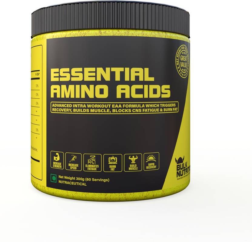 BULK NUTRITION ESSENTIAL AMINO ACIDSEAA For Recovery and Building