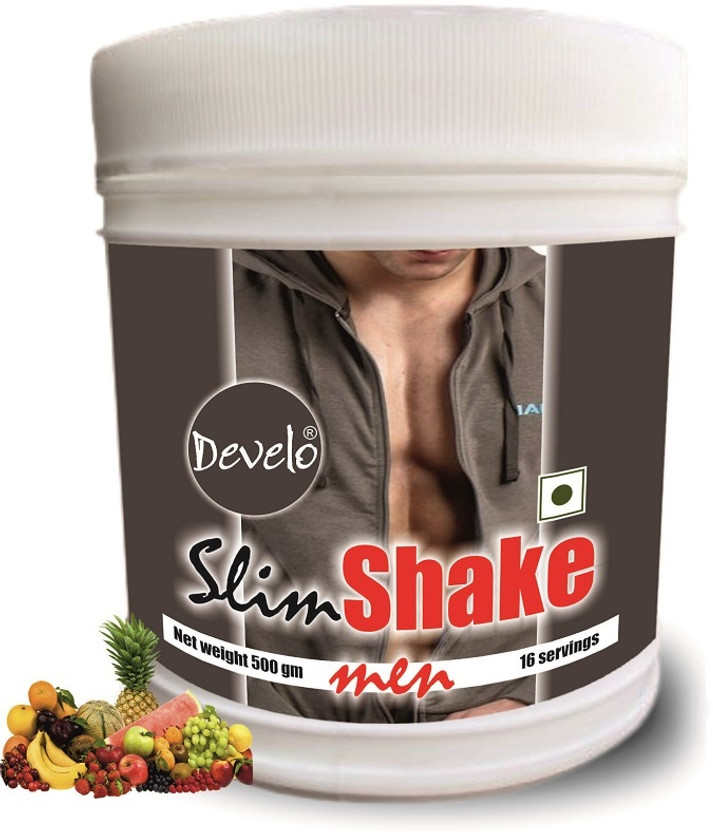 DEVELO Weight & fat Loss Sugar Free Protein Powder for Men Protein Blends(500 g, MIXED FRUIT)