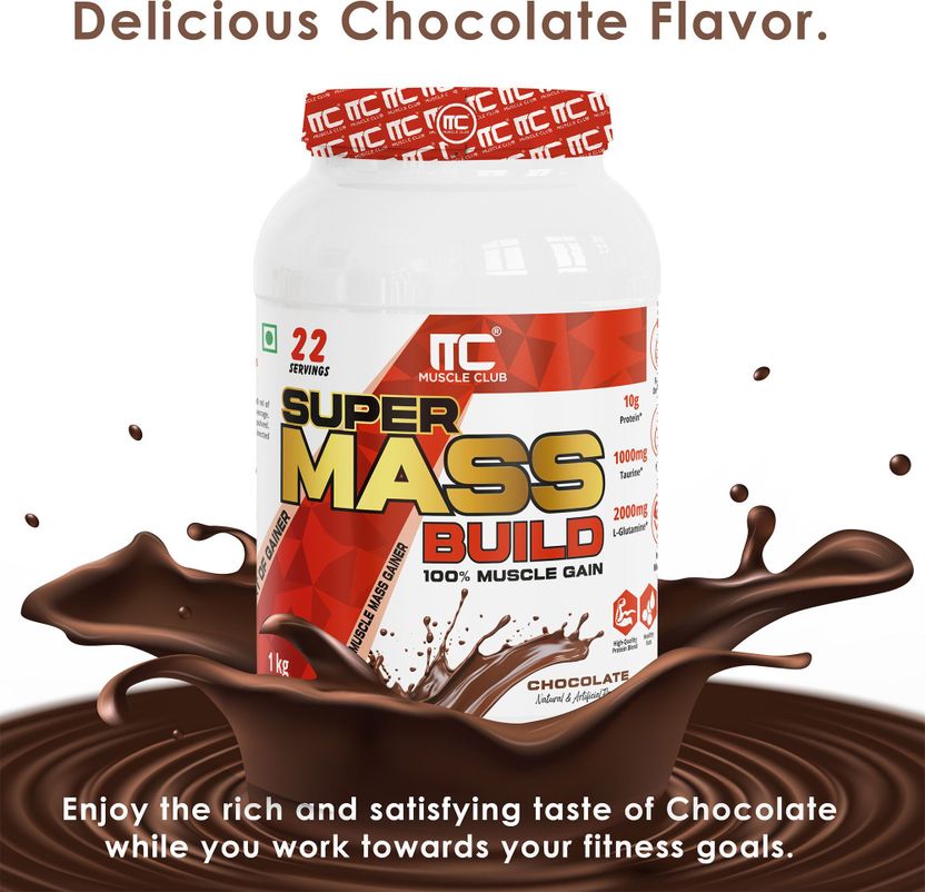 Super Mass Build - Advanced Muscle Mass Gainer Weight Gainers/Mass Gainers 4
