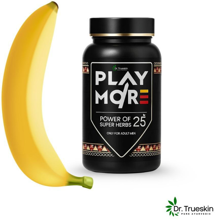 Dr.TrueSkin Play More Powder for Women Herbal Clarity Boost Protien Plant-Based Protein(150 g, Unflavoured)
