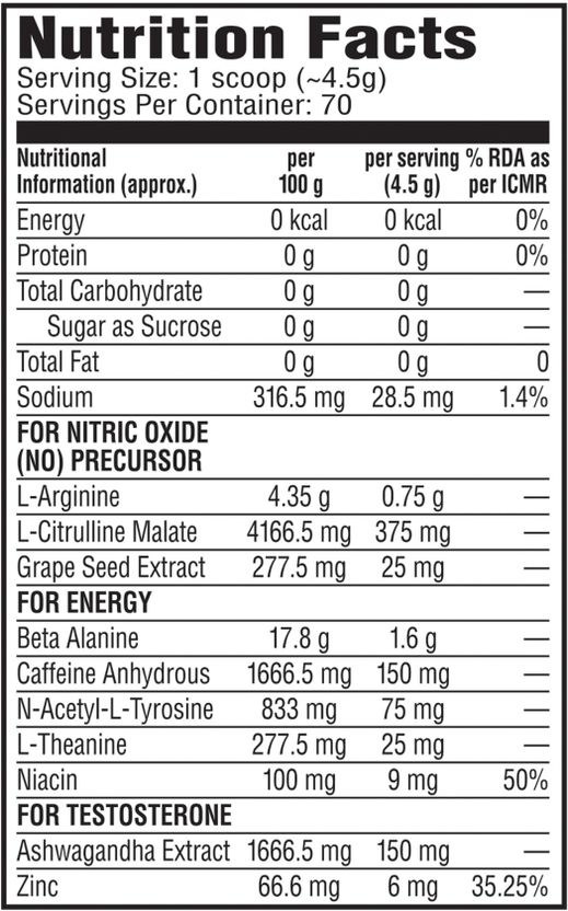 Super Charge Pre-Workout | 63 Serving Pre Workout 4