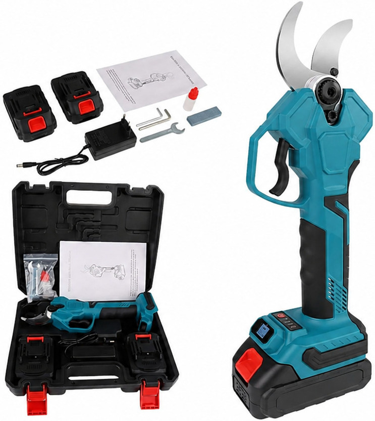 HIERKIN 21V Cordless Electric Pruning Shears 21V Cordless Electric Pruning Shears Bypass Pruner(Cordless)