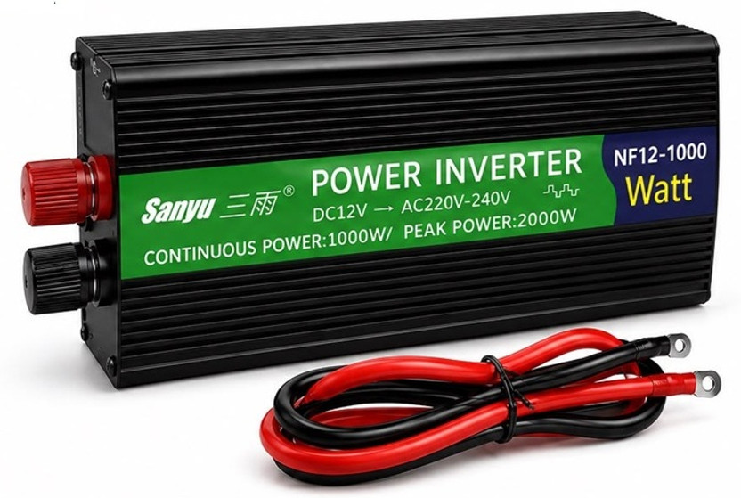 SG SG Flash 1000W Power Inverter, DC 12V to AC 220–240V Original 1000 Watts Computer PSU with 2 SATA Cables(Black) - Flipkart Deal