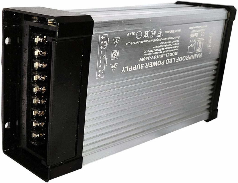 BALRAMA 12V 33A / 400W Dc Switched Smps Power Supply (12V-33A Rainproof) 400 Watts Computer PSU with 2 SATA Cables(Multicolor)