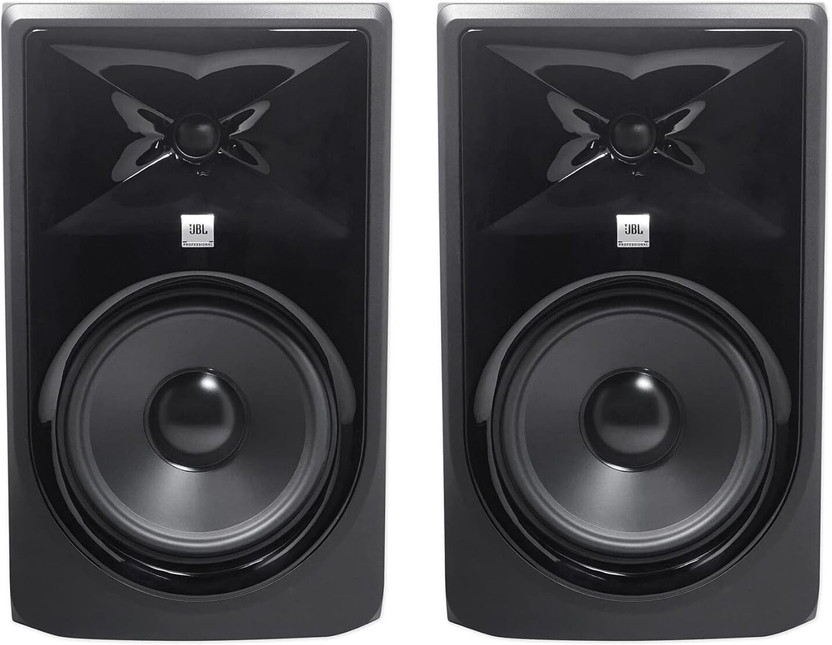 JBL Professional 308P MKII ( Pair) 8 " Powered 112 W Studio Monitor(Black, 2.0 Channel)