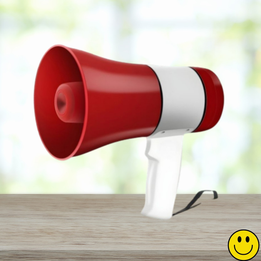 SACRO SACRO Handheld Megaphone with Siren, Microphone & Rechargeable for Outdoor EventsA401 Megaphone Portable Megaphone Siren Loudspeaker Function &Long Battery BackupW401 Outdoor PA System(500 W) - Flipkart Deal