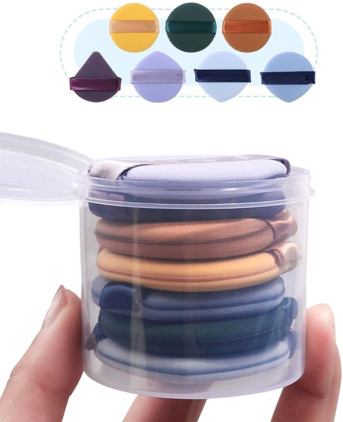 FIRST BEAUTY 7pc Foundation sponge puff blender | Powder sponge | Puff for makeup sponge