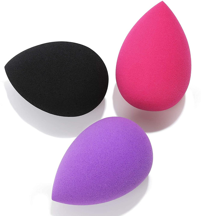 BeantTraders 3 Pcs Multicolour Makeup Sponge Beauty Blenders