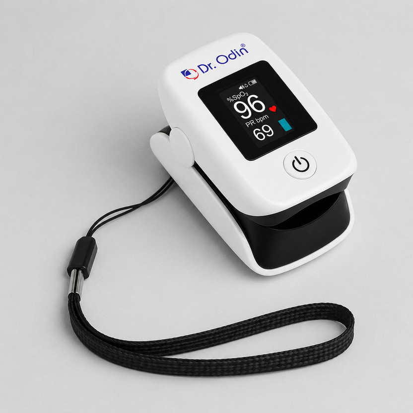 Dr. Odin OPO102 Pulse Oximeter(White)
